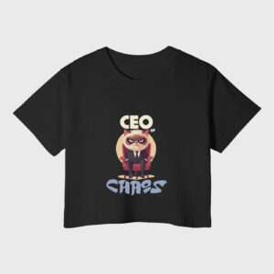 ceo-of-chaos-black-baby-tees-crop-tops