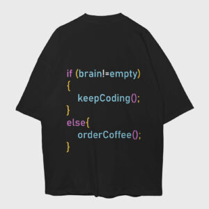 code-or-buy-coffee-black-back-premium-oversized-tshirt