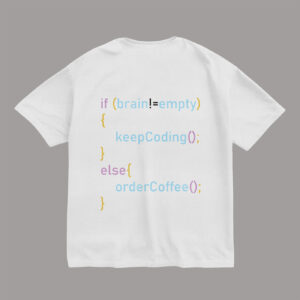 code-or-buy-coffee-white-back-regular-oversized-tshirt