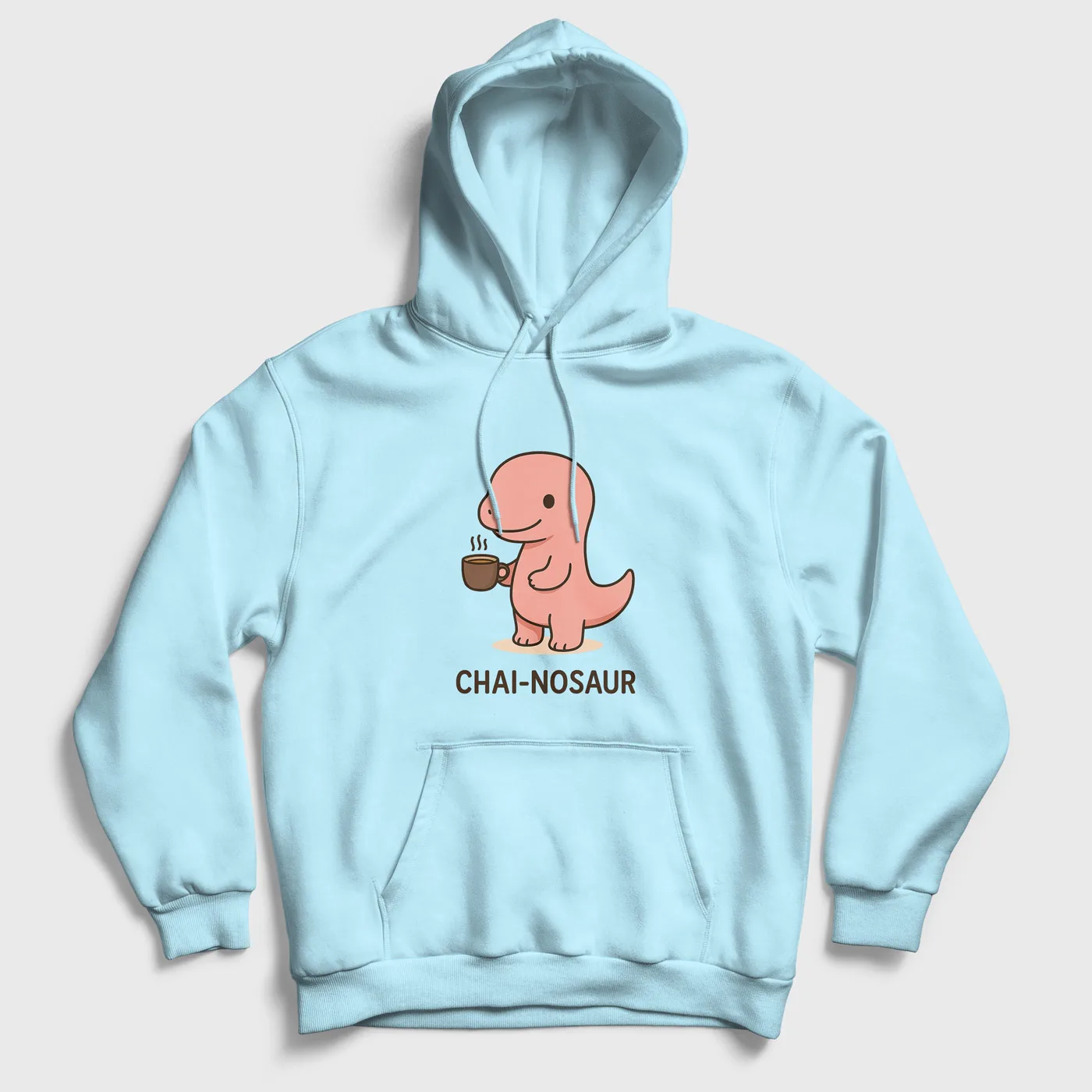 chainosaur-regular-hoodie-baby-blue-front