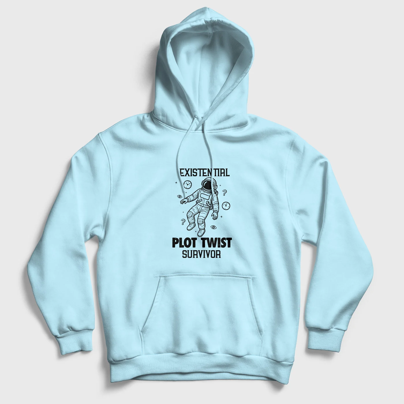 existnetial-plot-twist-survivor-regular-hoodie-baby-blue-front