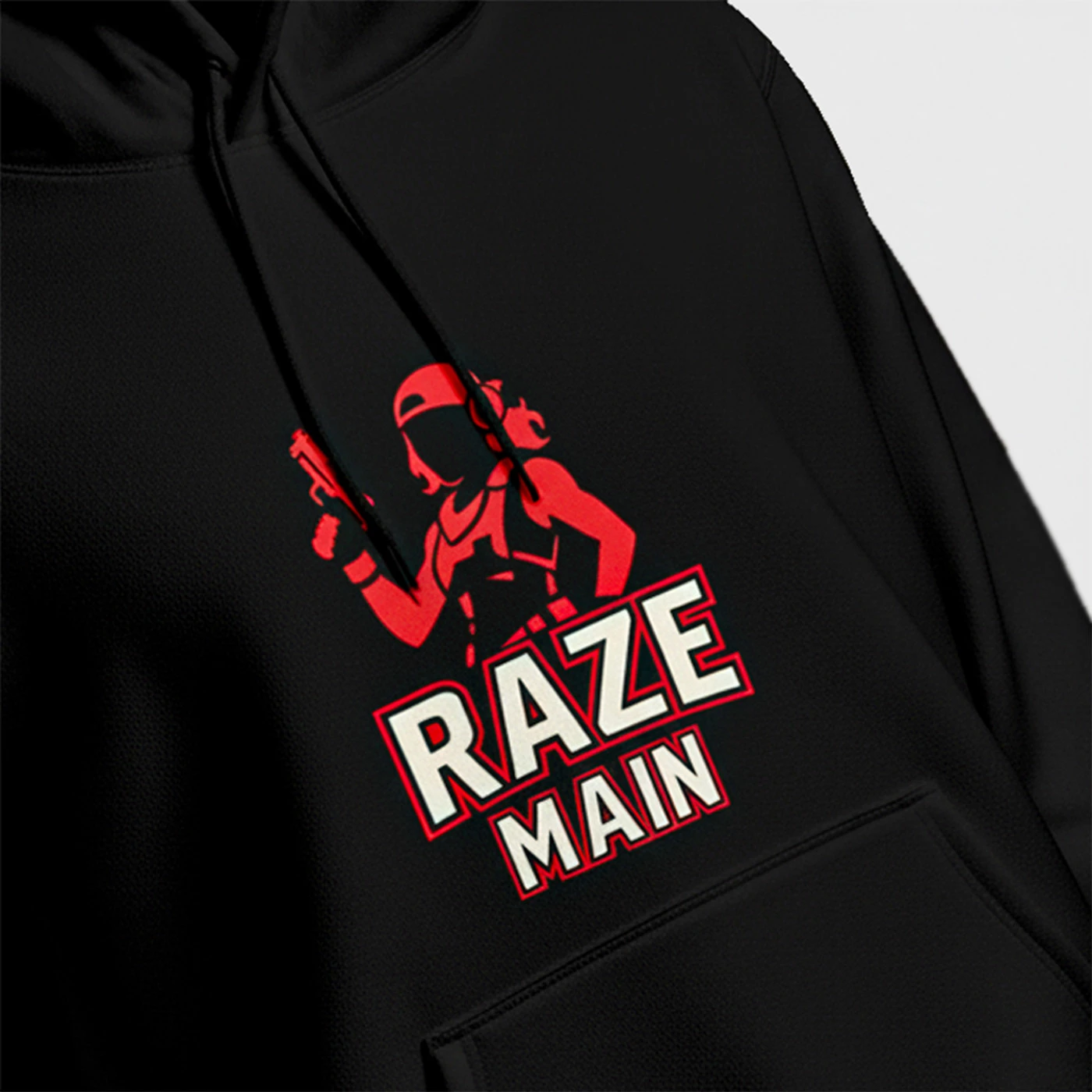 raze-main-regular-hoodie-black-front-close-up