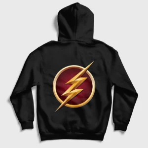 the-flash-regular-hoodie-black-back