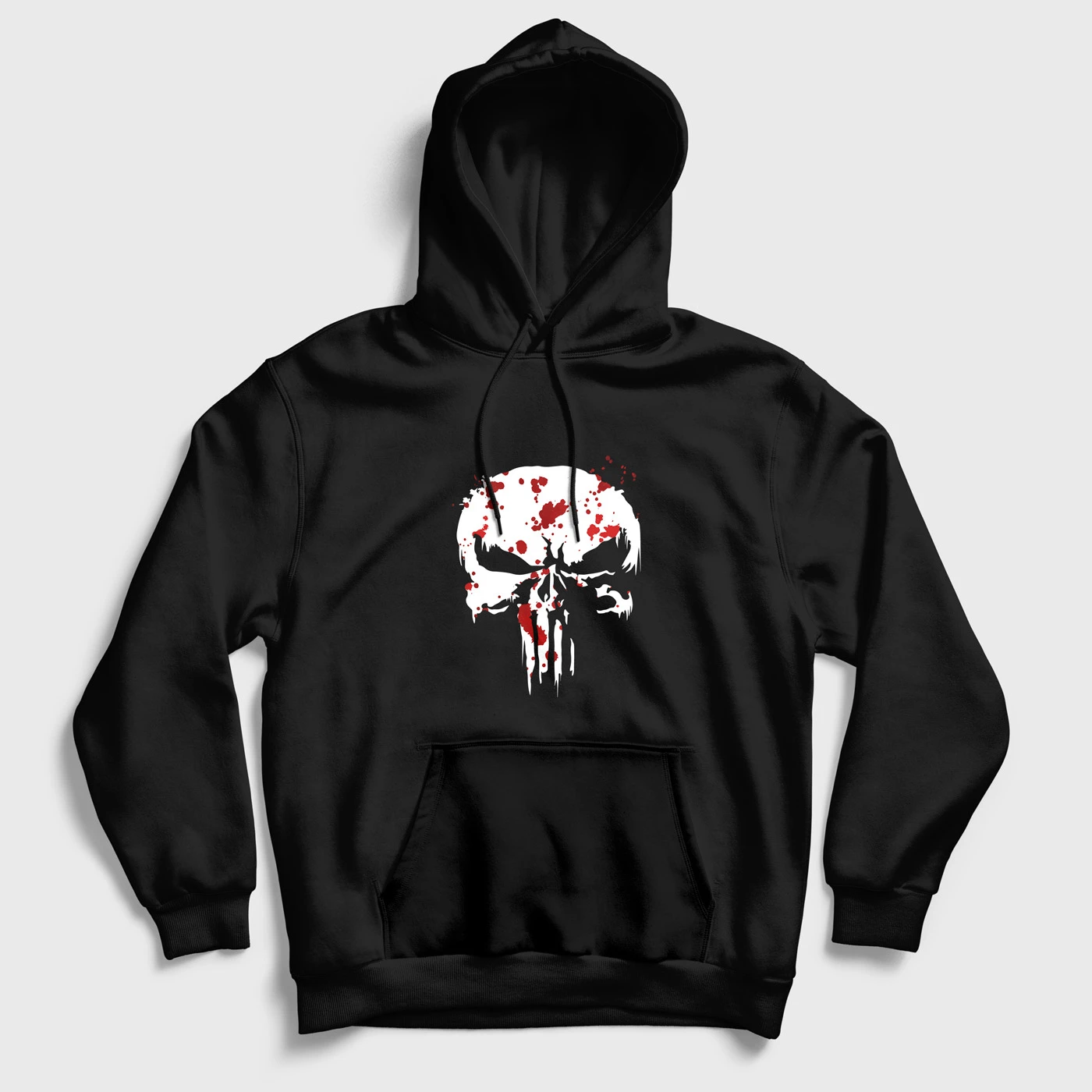 the-punisher-regular-hoodie-black-front